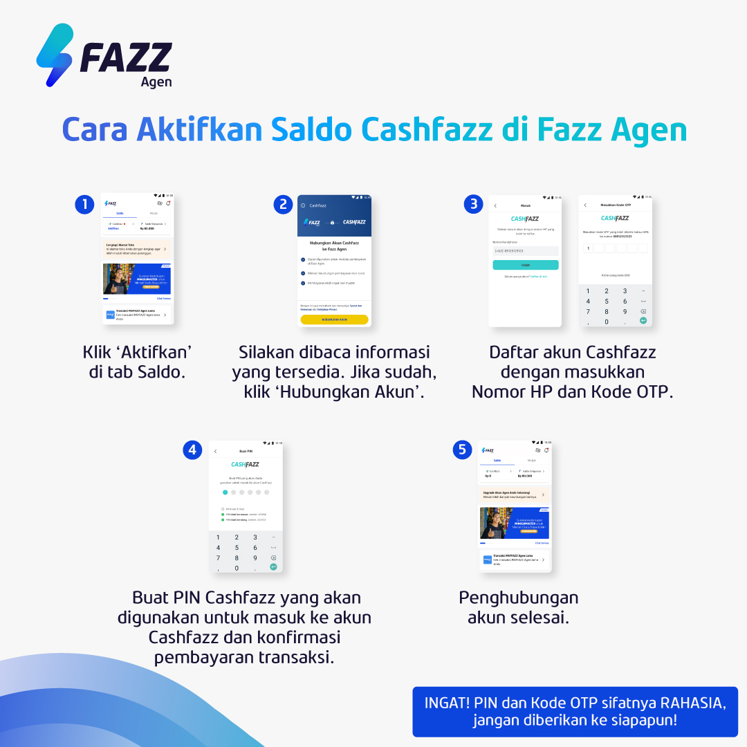 Bayar Semua Transaksi Di Fazz Agen Bisa Pakai Saldo Cashfazz