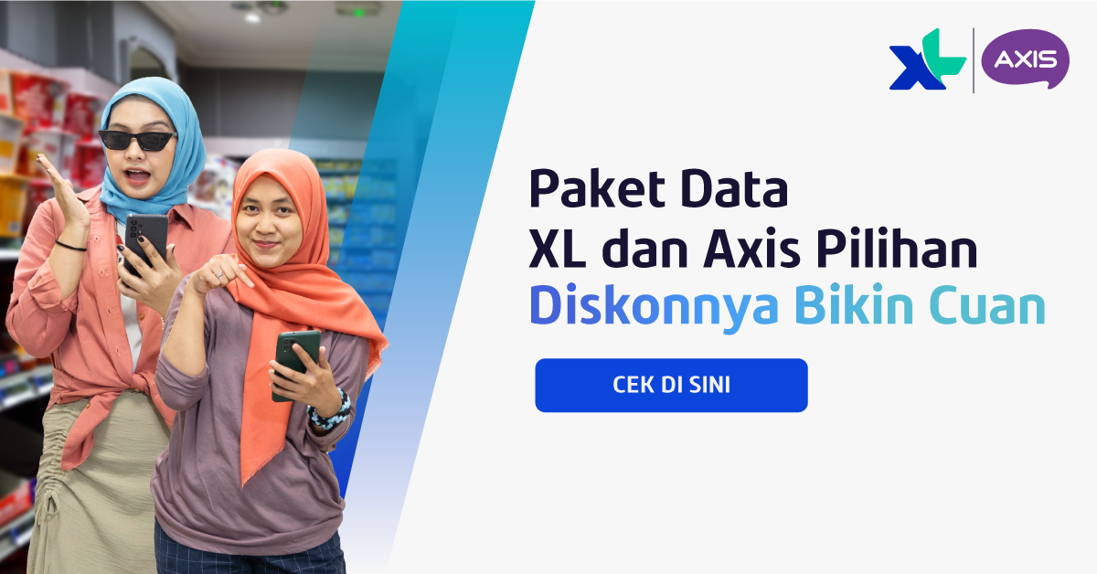 Paket Data XL Axis Terlaris di Fazz Agen Lagi Diskon SPESIAL!