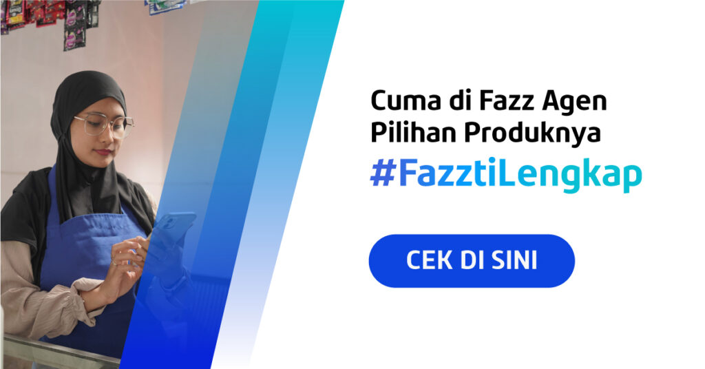 Cari produk digital dan PPOB lain yang gak ada di tempat lain? Temuan produk yang #FazztiLengkap hanya di Fazz Agen!