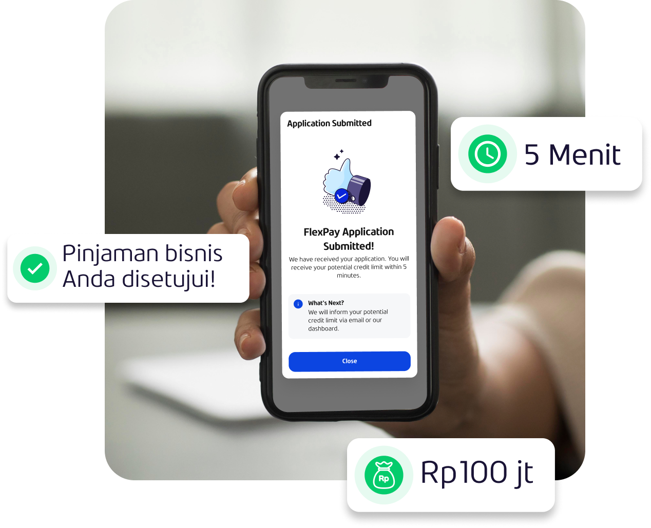 Dapatkan pinjaman bisnis cepat lewat FlexPay