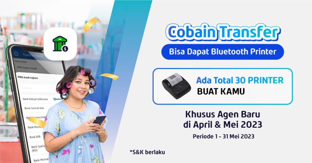 Cobain Transfer Uang di Fazz Agen, Bisa Dapat 30 Bluetooth Printer