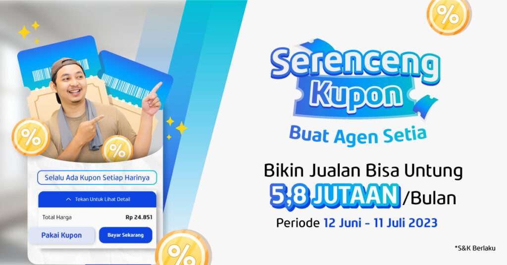 Jualan produk digital pakai Fazz Agen #FazztiUntung karena selalu ada serenceng kupon bikin UNTUNG JUTAAN lho. Cek kuponnya di sini!