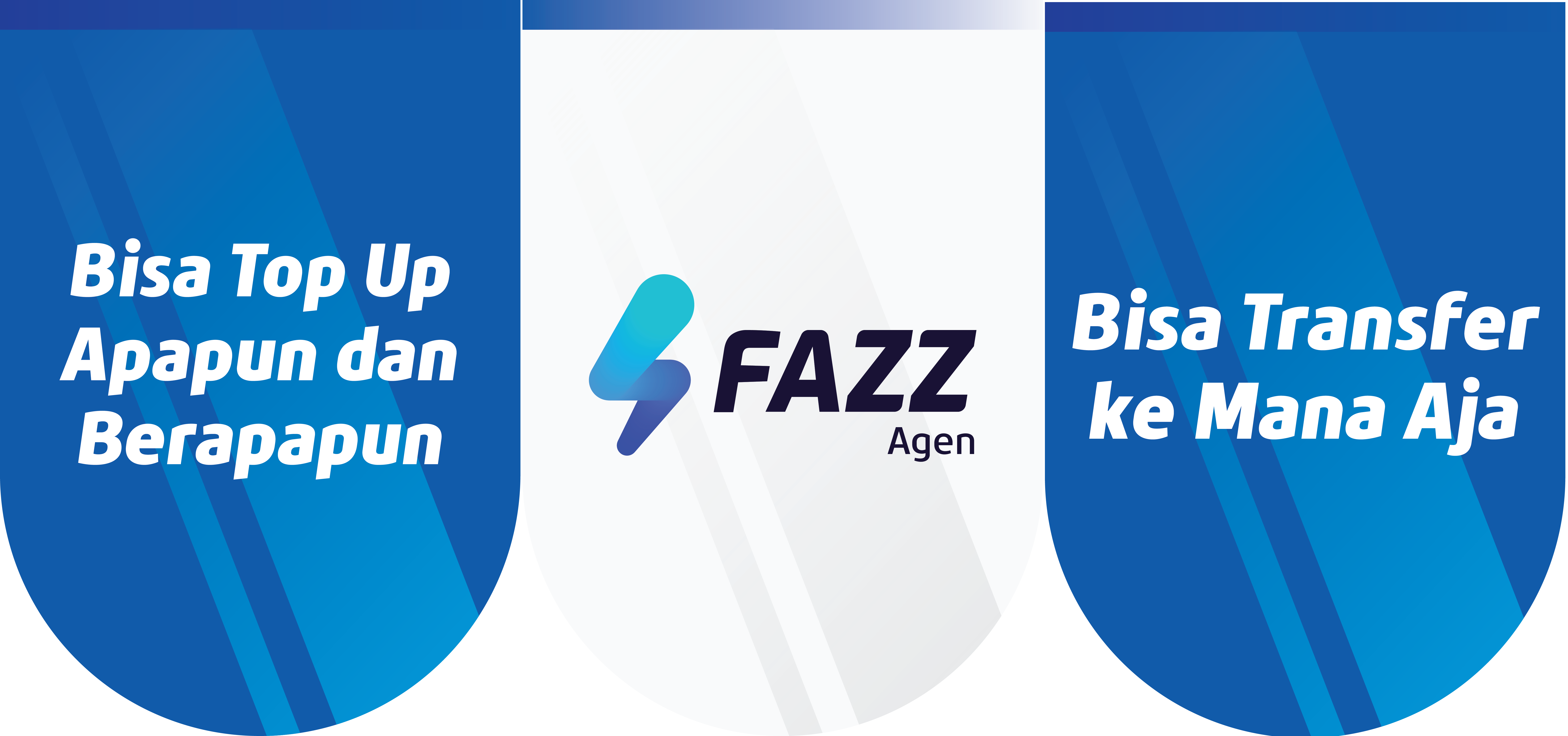 Fazz Agen - File Desain Alat Promosi Resmi Flag Chain (Umbul-Umbul)