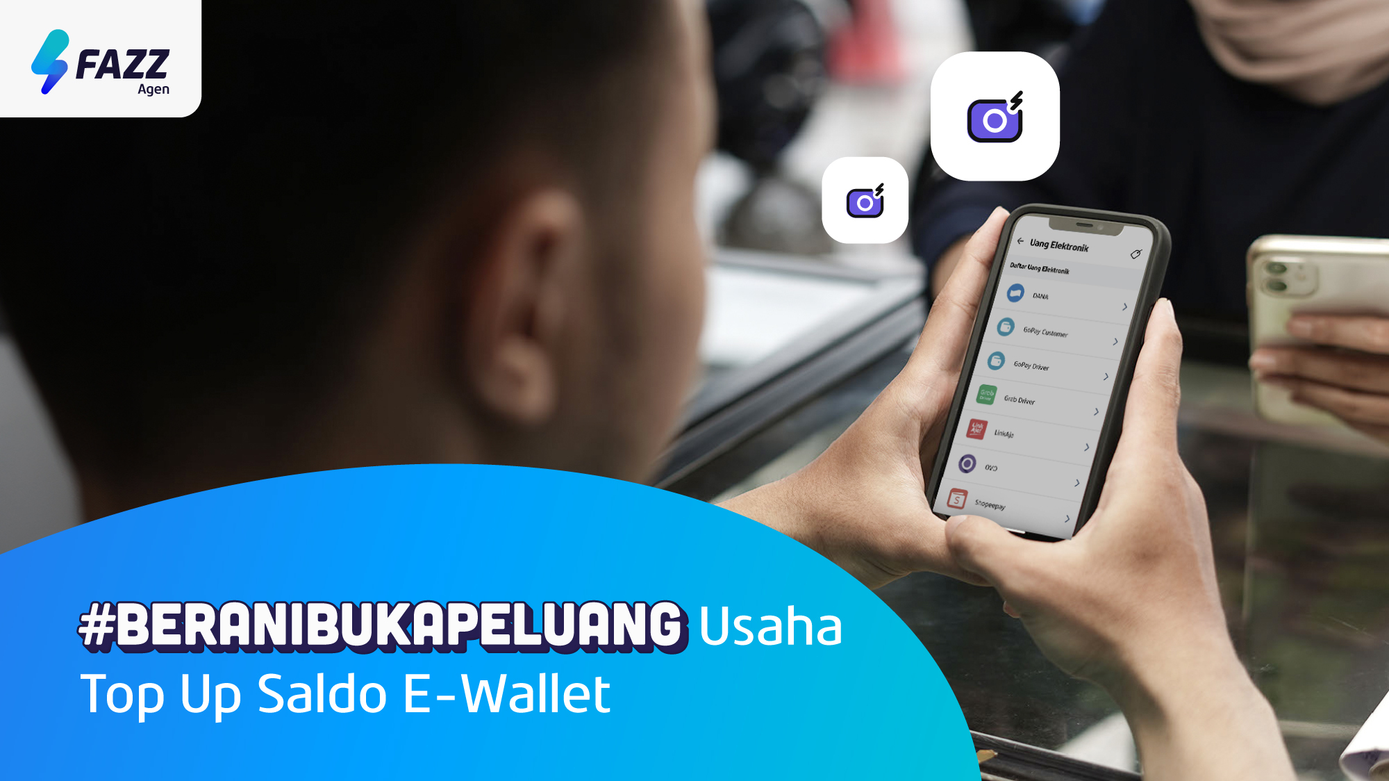 Top Up E-Wallet Lebih Lengkap & Murah Pakai Fazz Agen