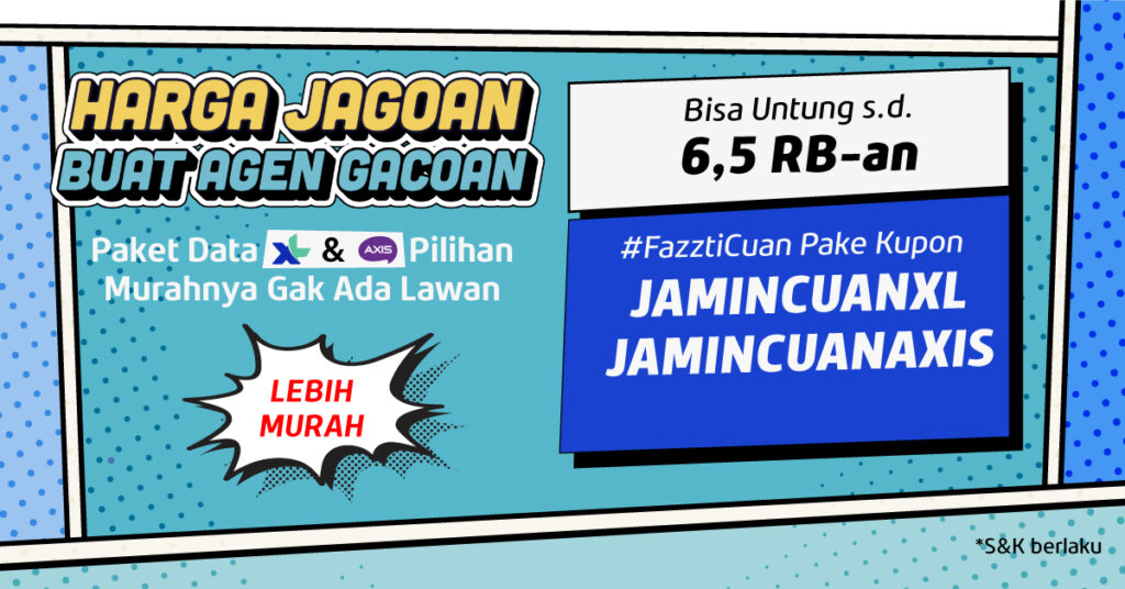 Paket Data XL & Axis Pas Gajian Murahnya Gak Ada Lawan, JAMIN CUAN s.d. 6,5 RB-an!