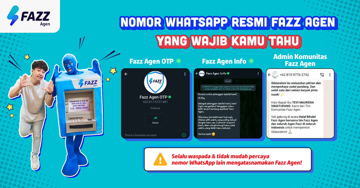 Ini WhatsApp Resmi Fazz Agen yang Wajib Kamu Tahu!
