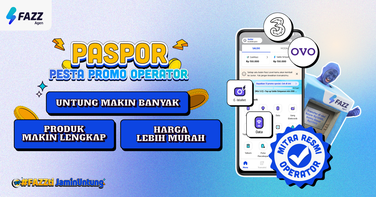 Fazz Agen - Pesta Promo Operator (PASPOR) PPOB