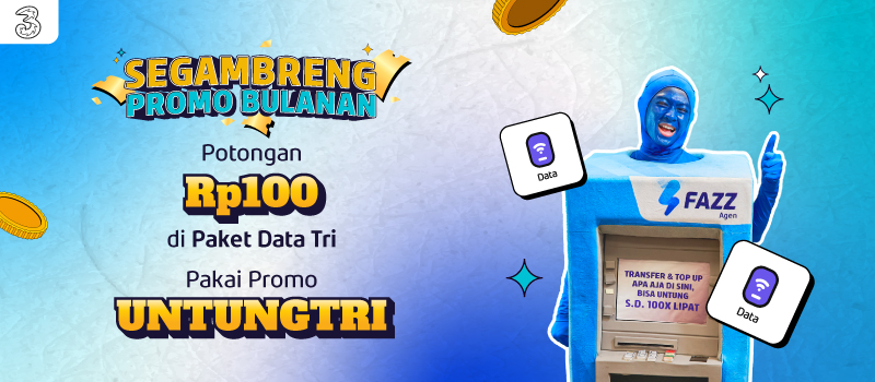 Fazz Agen - Promo PPOB Segambreng Promo Bulanan - Kupon UNTUNGTRI