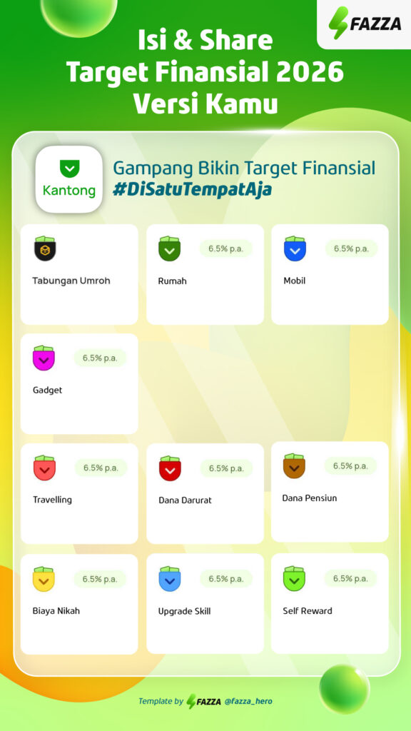 Template-Instagram-AddYours-Share Target Finansial 2026 & Menangkan Saldo FAZZA!