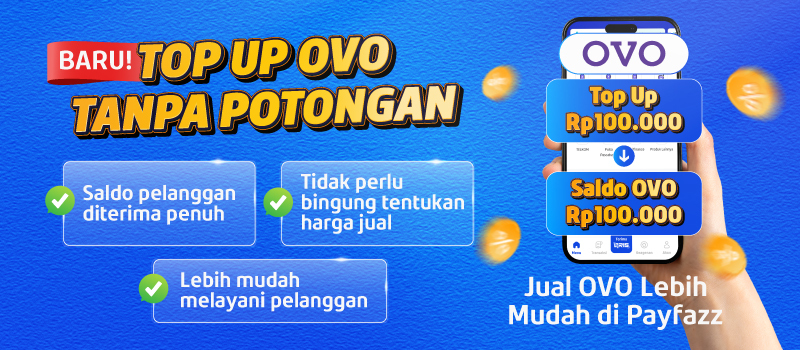 Top Up OVO Kini Tanpa Potongan, Saldo Pelanggan Masuk Penuh