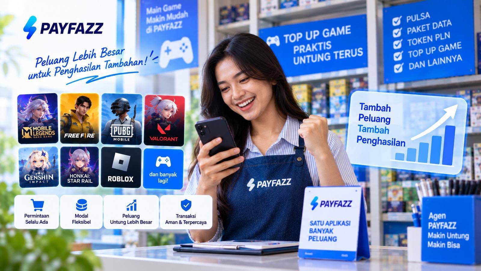 Peluang Bisnis Voucher Games untuk Tambahan Penghasilan