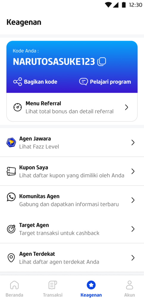 Fazz Agen - Cara Sebar Kode Referral ke Sobat 2