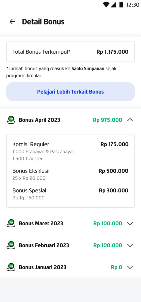 Menu Referral Fazz Agen - Informasi Detail Bonus Referral