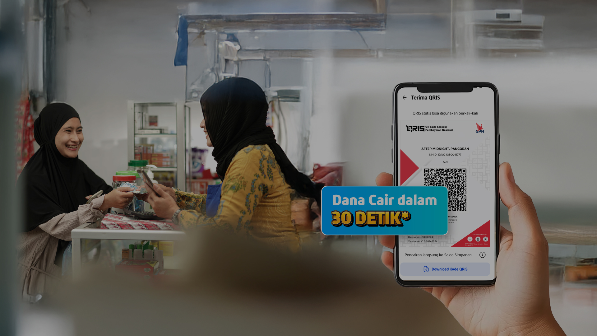 QRIS Fazz Agen Praktis Terima Pembayaran Cair Kilat 30 Detik